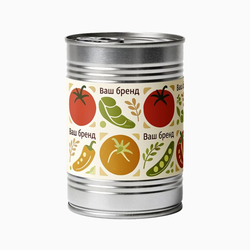 Этикетка для консервированных продуктов